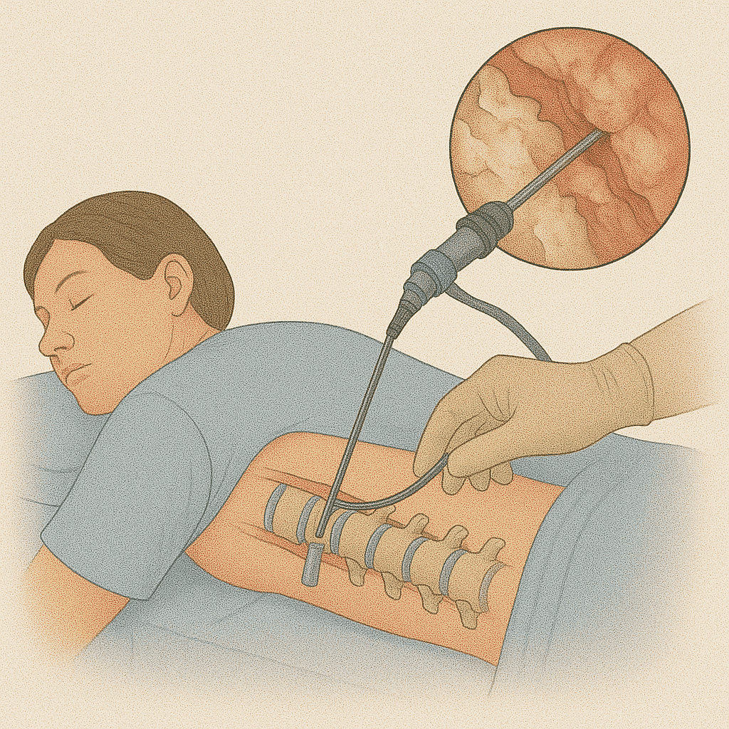 Endoscopic procedure image 1