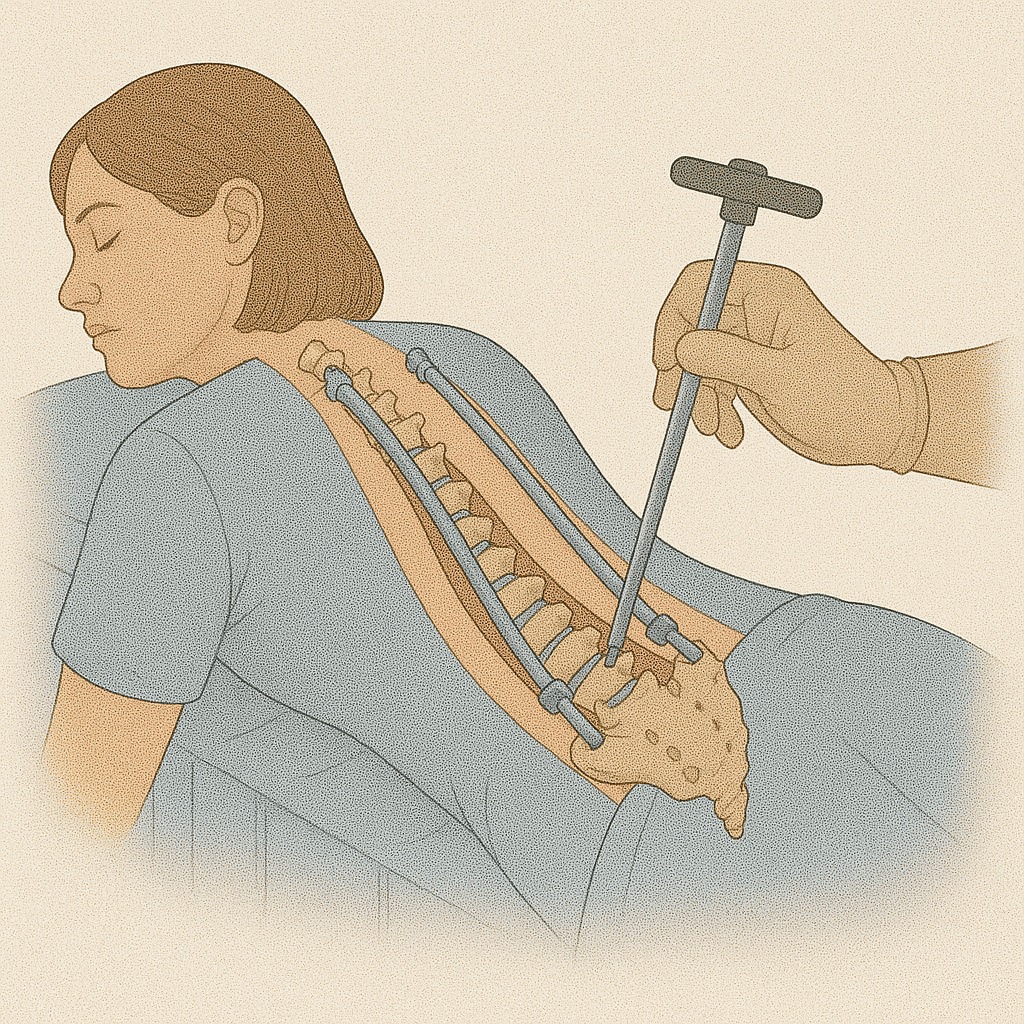 Scoliosis correction procedure image 1